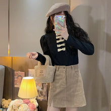 Load image into Gallery viewer, New Vinatge Stand Collar Bow Tops Long Sleeve French Elegant Hook Flower Shirts Women 2022 Simple Cropped Blouses Spring