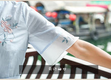 Load image into Gallery viewer, Newly Girls Women Chinese Ancient Traditional Hanfu Women Fusion Modern Hanbok Tang Dynasty Consum Dress Birthday Gifts