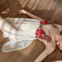 Load image into Gallery viewer, Night Dress Hot Erotic Sleepshirts Sleep Wear Nightgown See Through Sexy Lingerie Lingerie Dress Womens Clothing Embroidery