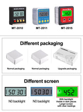 Load image into Gallery viewer, RZ Angle Protractor Universal Bevel 360 Degree Mini Electronic Digital Protractor Inclinometer Tester Measuring Tools MT2010