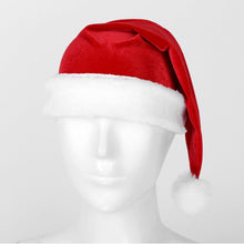 Load image into Gallery viewer, S M L XL High Quality Women Christmas Dress Sexy Red Flannel Velvet Holiday Dress with Hat Santa Claus Costume Plus Size