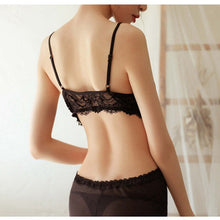 Load image into Gallery viewer, Sexy Lace Night Dress See-though Womens Nightgown Sleepwear Pink Nightie Nightwear Negligee Night Shirts Backless Lingerie Dress