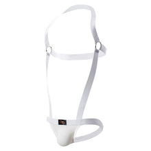 Load image into Gallery viewer, Sexy Lingerie Halter Neck One-piece Thong Jockstrap T-pants O Ring Backless Elastic Jumpsuit Gay Men's Porn Erotic Bodysuit