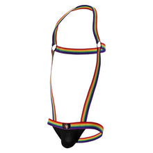 Load image into Gallery viewer, Sexy Lingerie Halter Neck One-piece Thong Jockstrap T-pants O Ring Backless Elastic Jumpsuit Gay Men's Porn Erotic Bodysuit