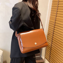 Load image into Gallery viewer, Solid Color Large Capacity Handbags For Women 2022 Female Shoulder Bag Retro Daily Kawaii Square Lady Elegant Handbags Hand Bag