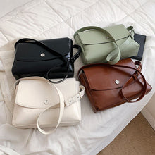 Load image into Gallery viewer, Solid Color Large Capacity Handbags For Women 2022 Female Shoulder Bag Retro Daily Kawaii Square Lady Elegant Handbags Hand Bag