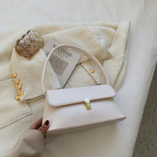 Load image into Gallery viewer, Solid Color PU Leather Shoulder Bags For Women 2022 hit Spring Handbags Small Travel Hand Bag Ladies Fashion Shoulder Bags