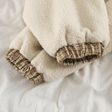 Load image into Gallery viewer, Turn-down Collar New Kawaii Catoon Coats Spring Women 2022 Long Sleeve Soft Warm Bear Cute Jackets Fall Zipper Plaid Tops