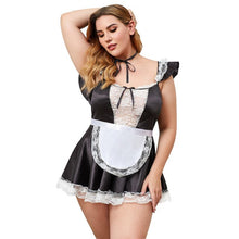 Load image into Gallery viewer, Women Big Size Dress Uniform Play Cute Women Sexy Lingerie Cosplay Costumes Maid Servant Anime Role Play Party Lace Outfit Sets