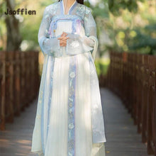 Load image into Gallery viewer, Women Chinese Traditional Costume Female Hanfu Clothing Lady Han Dynasty Princess Clothing Oriental Tang Dynasty Dress Fairy