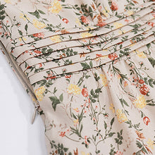 Load image into Gallery viewer, Women French Floral Dress Fashion Retro Fairy Short Skirt Gentle Chiffon Long-Sleeve Dresses Autumn Temperament Sexy Dress