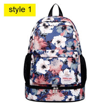 Load image into Gallery viewer, Women Gym Backpack Dry Wet Fitness Bag Travel Rucksack Waterproof Mujer Sac De Sport Gymtas Swimming Bag Training Bags XA850WA