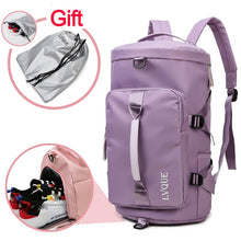 Load image into Gallery viewer, Women Gym Bag Backpack Fitness Bags for Shoes Outdoor Shoulder Gymtas Tas Sac De Sport Mochila 2020 Student Sportbag XA891WA