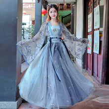 Load image into Gallery viewer, Women Hanfu Chinese Traditional Folk Costume Girl Han Dynasty Dance Wear Lady Fairy Cosplay Clothes Oriental Ancient Prince Suit