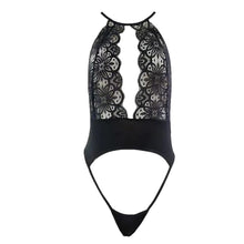 Load image into Gallery viewer, Women Lingerie Sexy Bodysuit Lace Deep V Teddy Babydoll See-through Sleepwear Hot Exotic Intimate Underwear Lenceria