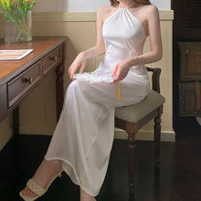 Load image into Gallery viewer, Women Pajamas Ice Silk Material Sleepwear Dresses Y2k Loungewear Top Women'S Home Clothes Sexy Nightwear Loose And Comfortable