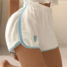 Load image into Gallery viewer, Women Simple Shorts Casual Shorts Summer High Elastic Wide Leg Sweat Short Home Beach Pants Female Sports Shorts Indoor Outdoor