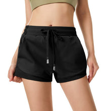 Load image into Gallery viewer, Women Sport Shorts Comfortable Breathable Quick Dry Elastic Waistband High Waist Fitness Gym Workout Running  Short Pants