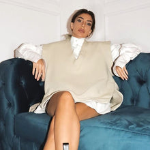 Load image into Gallery viewer, Women Tops Sleeveless Tank Tops Hoodie  Shirts with Pockets Hoodie Vest Workout Loose  Pullover Casual Top Sweatshirts Hoodies