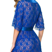 Load image into Gallery viewer, Women's  Sexy Hollow Pajamas Suit Lace Black Sexy Pajamas Plus Size Lingerie Lace Lingerie Sexy Costumes Exotic Lingerie Erotic