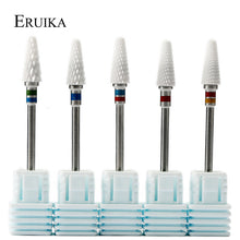 Load image into Gallery viewer, ERUIKA 1pc Mill Ceramic Nail Drill Bit Electric Manicure Machines Pedicure Nail Art Salon Tool Machine for Manicure Accessories