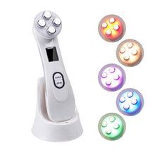 Load image into Gallery viewer, Facial Mesotherapy Electroporation RF Radio Frequency LED Photon Face Lifting Tighten Wrinkle Removal Skin Care Face Massager