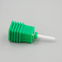 Load image into Gallery viewer, Nail Drill Bits Ceramic 3/32" Medium Nail Art Grinding Stone Head bit Ceramic pedicure for nail gel Polish nails Milling Cutters