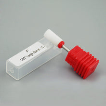 Load image into Gallery viewer, Nail Drill Bits Ceramic 3/32" Medium Nail Art Grinding Stone Head bit Ceramic pedicure for nail gel Polish nails Milling Cutters