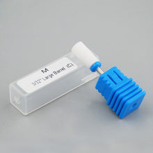 Load image into Gallery viewer, Nail Drill Bits Ceramic 3/32" Medium Nail Art Grinding Stone Head bit Ceramic pedicure for nail gel Polish nails Milling Cutters