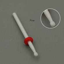 Load image into Gallery viewer, Nail Drill Bits Ceramic 3/32" Medium Nail Art Grinding Stone Head bit Ceramic pedicure for nail gel Polish nails Milling Cutters