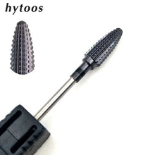 Load image into Gallery viewer, HYTOOS Blue & Rainbow Nail Drill Bit 3/32" Tungsten Carbide Burrs Manicure Bits Drill Accessories Milling Cutter Nail Art Tools