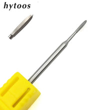 Load image into Gallery viewer, HYTOOS Blue & Rainbow Nail Drill Bit 3/32" Tungsten Carbide Burrs Manicure Bits Drill Accessories Milling Cutter Nail Art Tools