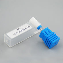 Load image into Gallery viewer, KADS Ceramic Diamond Nail Drill Bit Milling Cutter 3/32" Electric Nail Rotary Burr Cuticle Manicure Pedicure Drill Bit Tool