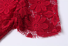 Load image into Gallery viewer, women tops Lace Shirt Blusas Femininas Blouses & Shirts 2019 New Fashion Short sleeve Women Blouse plus size Women Clothing 5XL