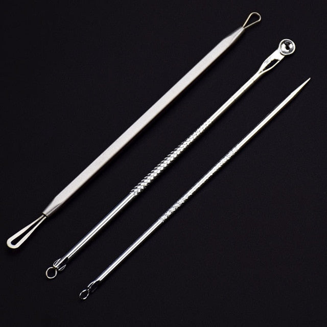 Blackhead Remover Tool Kit: How to Use Needles and Extractors Gently