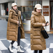 Load image into Gallery viewer, Women&#39;s Winter Korean Style Fashion Mid-length Warm