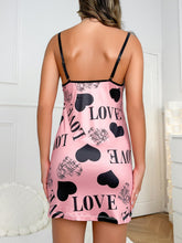 Load image into Gallery viewer, Sexy Lingerie Printed Sexy Sexy Suspenders Nightdress