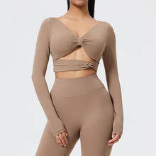 Load image into Gallery viewer, Fold Movement Underwear Long Sleeve Detachable Beauty Back