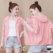 Load image into Gallery viewer, Summer New Solid-colored Sun Protection Loose Outer Wear Thin Coat