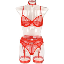 Load image into Gallery viewer, European And American Style Sexy Underwear Suit Mesh High Quality Underwear