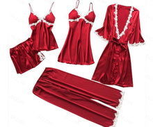 Load image into Gallery viewer, Bridal Dressing Gown Plus Size Home Wear Night Gown Bathrobe