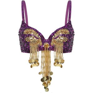 Belly Dance Bra Costume Dancing Dress