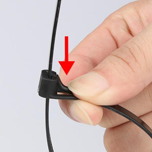 Plastic Binding With Self-locking Cable Ties