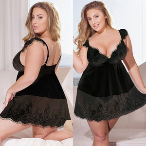 Sexy Sleepwear Lace Dress Underwear Babydoll