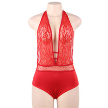 Load image into Gallery viewer, Sexy Lingerie One-piece Sexy Pajamas Hanging Neck Straps