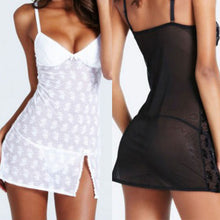 Load image into Gallery viewer, Rose Pattern Lingerie Lace Temptation Lingerie
