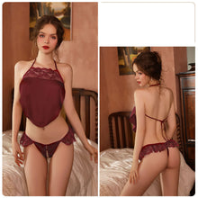 Load image into Gallery viewer, Sexy Lingerie European And American Pajamas Nightdress Thin Style