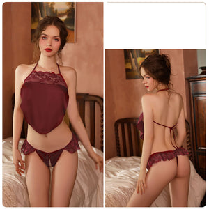 Sexy Lingerie European And American Pajamas Nightdress Thin Style