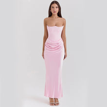 Load image into Gallery viewer, Slim Tube Top Long Dress Sexy Fashion Bandeau Backless Party Evening Dresses For Women Clothing