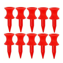 Load image into Gallery viewer, 500Pcs Golf Tees Unbreakable Step Down Plastic Castle Nail Limit Pin Outdoor Golfer Accessory